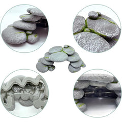 Simulation Cobblestone Reptile and Aquarium Hideout Cave