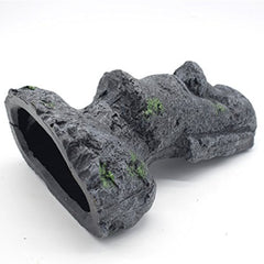 Easter Island Stone Statue Resin Ornament Fish Tank Aquarium Decoration