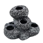 Aquarium Rock Cave Hideout - Resin Fish Tank Decorations for Betta, Cichlid, Shrimp - Safe Hiding Spot & Fish Tank Ornament