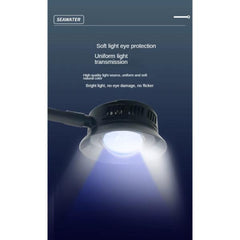 Marine Intelligent Lens Light 30W with Fan and Adjustable Options