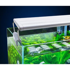 High Quality Extensible Aquarium Fish Tank LED Super Bright Light Planted Reef Coral Marine Lamp Lighting Clip-on Lamp – Suitable Tank Size: 60-70cm