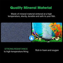 Aquarium Round Air Stone Disc Bubble Diffuser (2 Sizes)