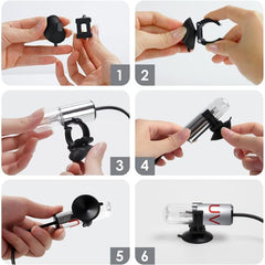 3W UV Aquarium Submersible Sterilization Light Clear Green