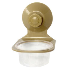 Reptile Feeder Pet Feeder Fixed Suspension with Dish Rack And Suction Cup Accessories