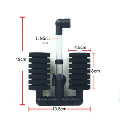 Double Bio Sponge Filter XY-2831