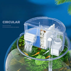 Jeneca Aquarium Top Hanging Filter for Round Glass Bowls YL Series (4 Models)