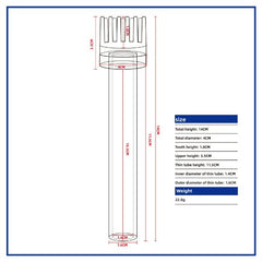 Oil Skimmer Head Bacterial Film Remover