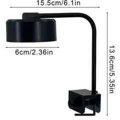 Aquarium LED Clip Light 8W with 3 Color Modes