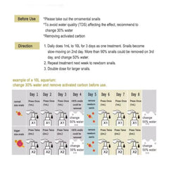 Dr. Tank Snail Remover 100ML 90% Result