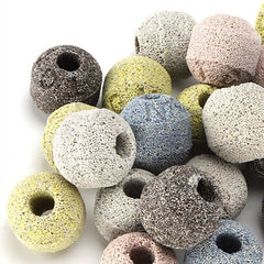 Aquarium Filter Media 5D, Ceramic Bio Media Sphere Nano Filter Media for Freshwater Aquarium and Marine Fish Tank Sump Media 500g