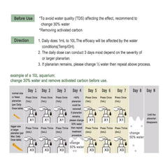 Dr. Tank Planaria Remover 100ML Safe for Fish and Shrimps