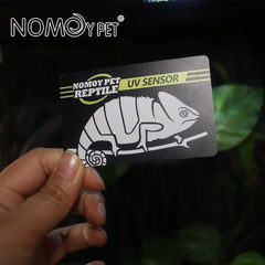 NOMOYPET Living in Nature New UV Test Card Sensor for Reptile