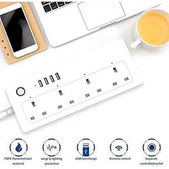 Smart Power Extension Wi-Fi Plug 13A