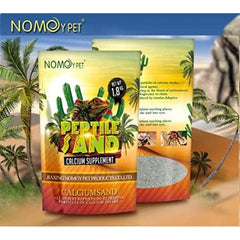 Nomoy Reptile Sand 1.8KG Terrarium Calcium Sand Suitable for Turtles, Geckos, Beard Dragons