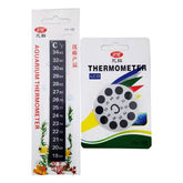 Aquarium Thermometer Strip, 64℉ to 93℉ & 18℃ to 34℃ Adhesive Sticking