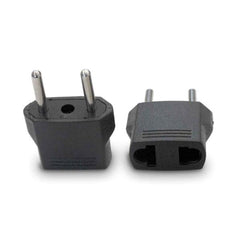 American US to European EU Power Outlet Plug