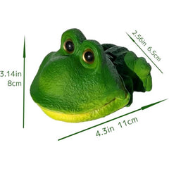 Air Bubbler Frog Aquarium Natural Ornament Decoration