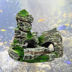 Mountain View Tank Decoration 10cm*8.5cm*11.5cm