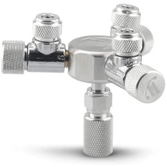CO2 Splitter Fine Adjusting Valve 2/3/4 Way Outlets