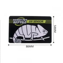 NOMOYPET Living in Nature New UV Test Card Sensor for Reptile