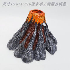 Realistic Design Volcano Aquarium Decoration – 2 Sizes