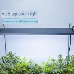 RGB Full Spectrum Fish Tank Light Remote-Control Aquarium Led for Aquarium Plant Growth