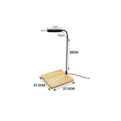 LED Aquarium Light 360 Degree Nano Fish Tank Light with Bamboo Board