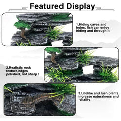 Aquarium Landscaping Rockery Mountain Décor