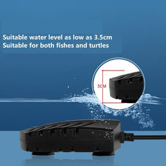 Digital Aquarium Heater Turtle heating rod low water level automatic constant temperature Submersible Water Mini Heating Rod