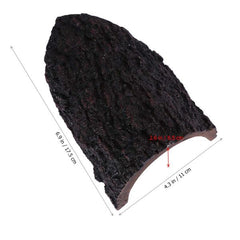 Reptile Hide-Snake Hides and Caves Reptile Cave Habitat Hideouts Reptile Terrarium Decor for Gecko Lizard Tortoise Turtle Spider Scorpion 17.5 X 11 X 7cm.