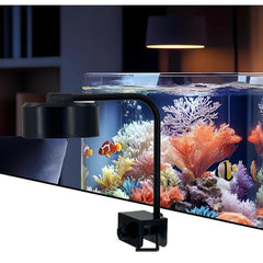 Aquarium LED Clip Light 8W with 3 Color Modes