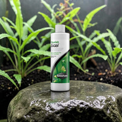 Seachem Flourish Excel 250ml – Liquid Carbon Source for Planted Aquariums – with FREE Short Glass Thermometer