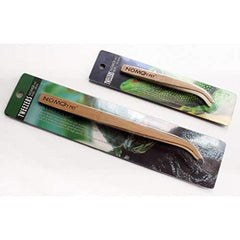 Bamboo Wooden Angled Reptile Feeding Long Tongs Eco Friendly Feeder Grasping Tools for Tweezers Reptile Terrarium