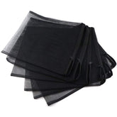 Filter Net Bag Aquarium Zipper Mesh Black
