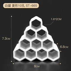 Aquarium Breeding Cave Fish Hiding Shelter Spawning Tube 10 Holes