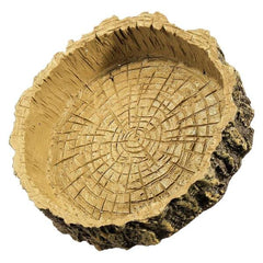 Reptile Feeding Bowl Tortoise Food Water Bowl Amphibians Snakes Lizard Gecko