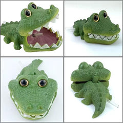 Underwater Bubbling Crocodile Ornament Fish Tank Décor