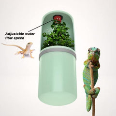 Reptile Drinking Fountain Automatic Water Dispenser Water Circulation