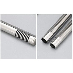 Stainless Steel Lily Pipe 13 / 17mm Inflow and Outflow with Skimmer