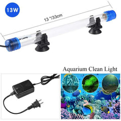 UV Sterilization Light Aquarium Submersible 13W/11W/9W/7W