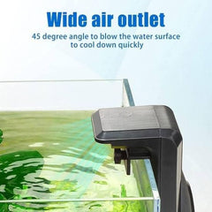 RS-Electrical Aquarium Cooling Fan for Fish Tank Chiller 3.5W