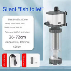 SUNSUN JFP-01 Filter 3 in 1 Circulation Pump Fish Fecal Collector