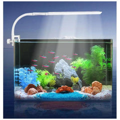 Aquarium 12W LED Clip Light 3600 Adjustable