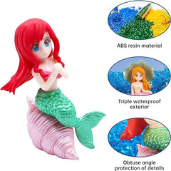 Aquarium Decoration Mermaid Cute Resin Toys for Aquarium