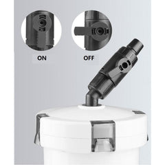 Sunsun 602 / 603 / 604 Ultra-quiet External Aquarium Canister Filter with pump