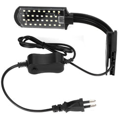 Ultra-Thin Aquarium Lamp 5W Clip Light LED Fish Tank 6MM Mini Thin Body