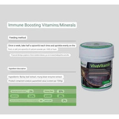 Reptizoo VivaVitamins 50g Reptile Supplement Boosting Immune