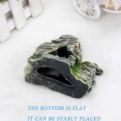 Artificial Fish Tank Rockery Resin Rock Mountain Hiding Cave Aquarium Decoration