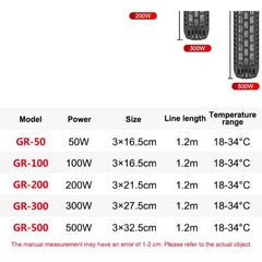 SUNSUN Automatic Thermostat Digital Heater Heating Rod 5 Types
