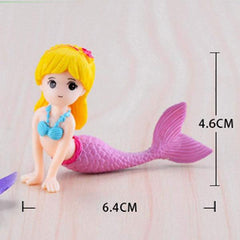 Aquarium Decoration Mermaid Cute Resin Toys for Aquarium